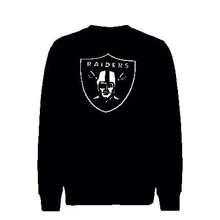 Sweat NFL Las Vegas Raiders Fanatics Mid Essentials Crest Noir