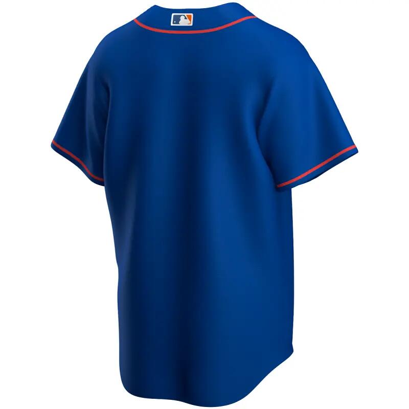 Maillot de Baseball MLB New York Mets Nike Replica Alternate Bleu pour Homme 2/2
