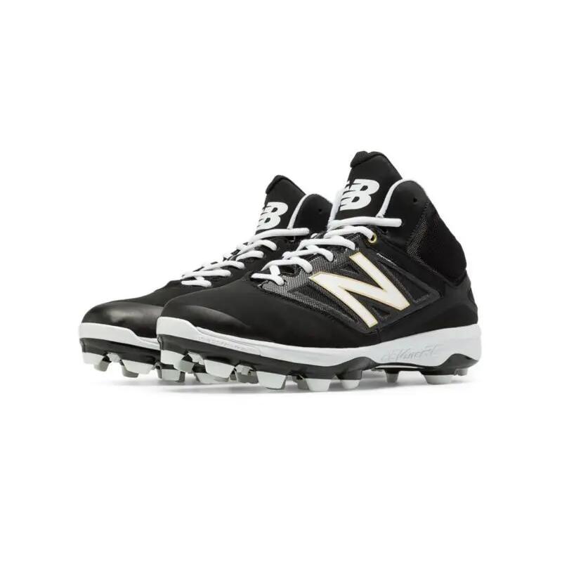 Crampons de Baseball moulés New balance V3 Mid Noir pour Homme 2/3