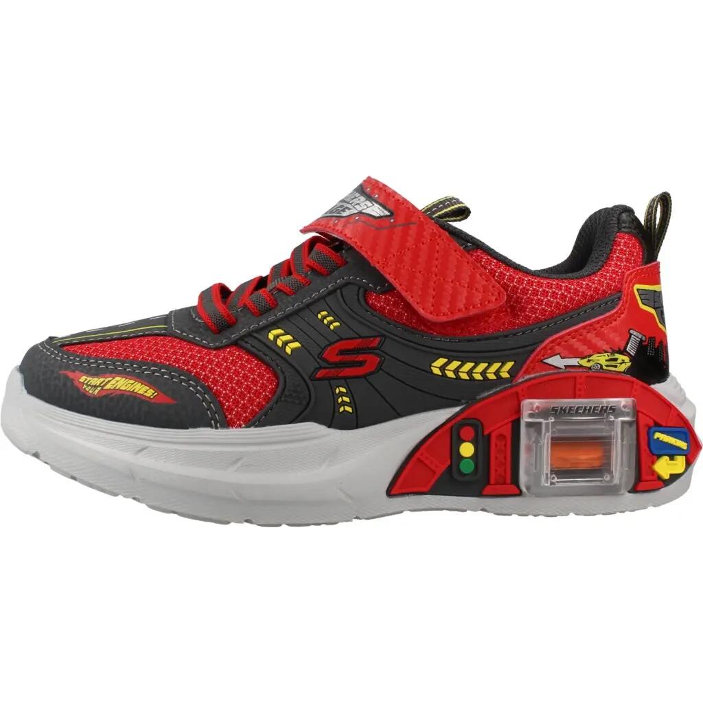 Buty SKECHERS 402150L SKECHERS GARAGE Czerwony 2/5