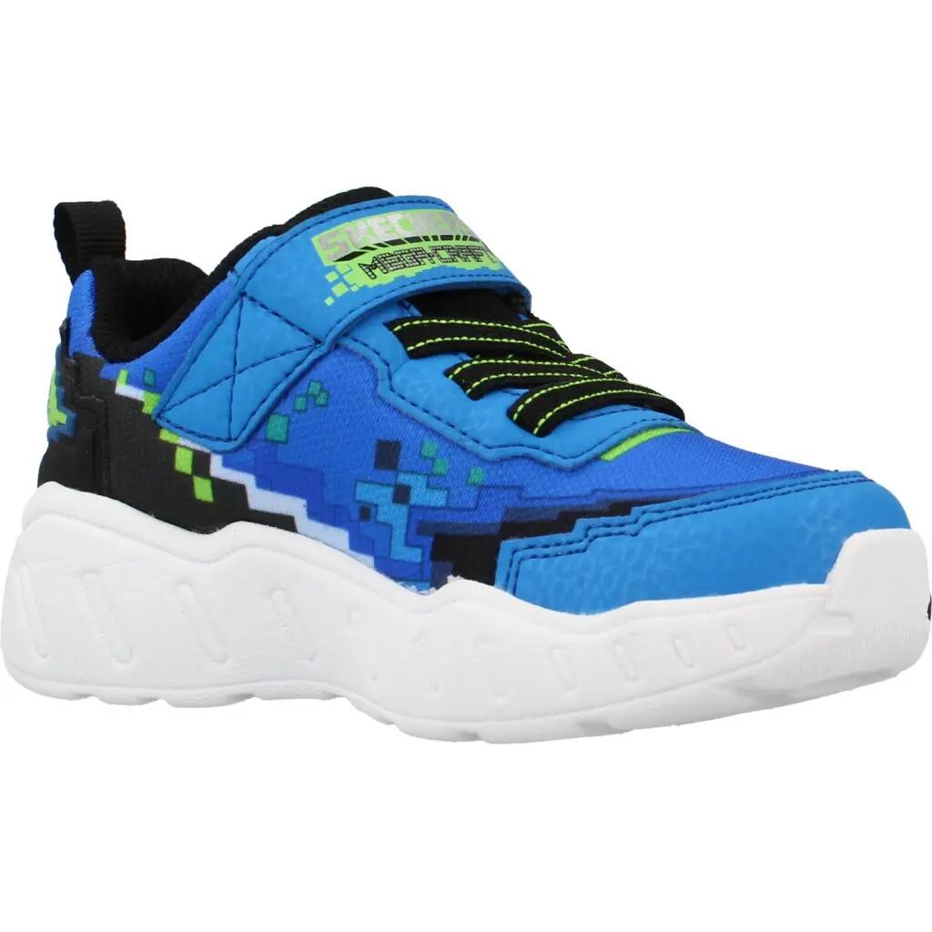 Scarpe da ginnastica Skechers Mega Scene, Blu, Bambini 5/5