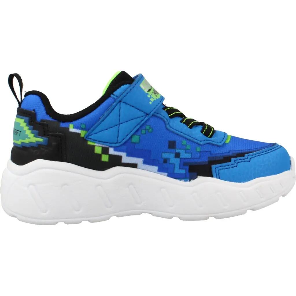 Scarpe da ginnastica Skechers Mega Scene, Blu, Bambini 4/5