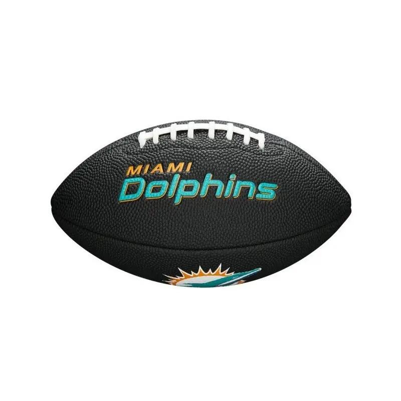 Mini ballon de Football Américain Wilson Soft touch NFL team logo Miami Dolphins 2/2