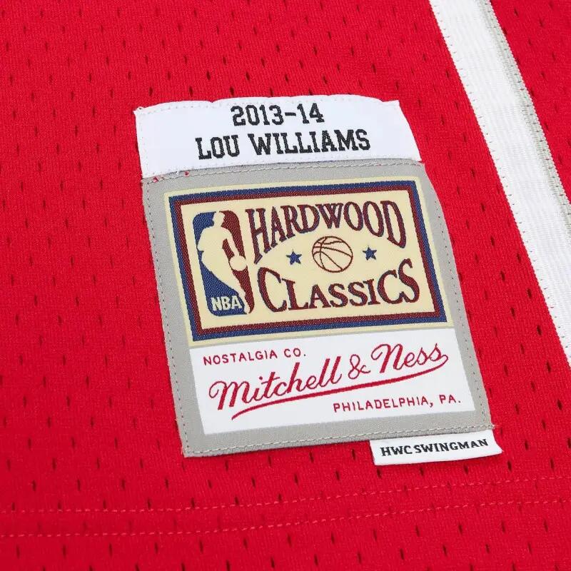 Maillot NBA Lou Williams Atlanta Hawks 2013-14 Mitchell & ness Hardwood Classic 3/3