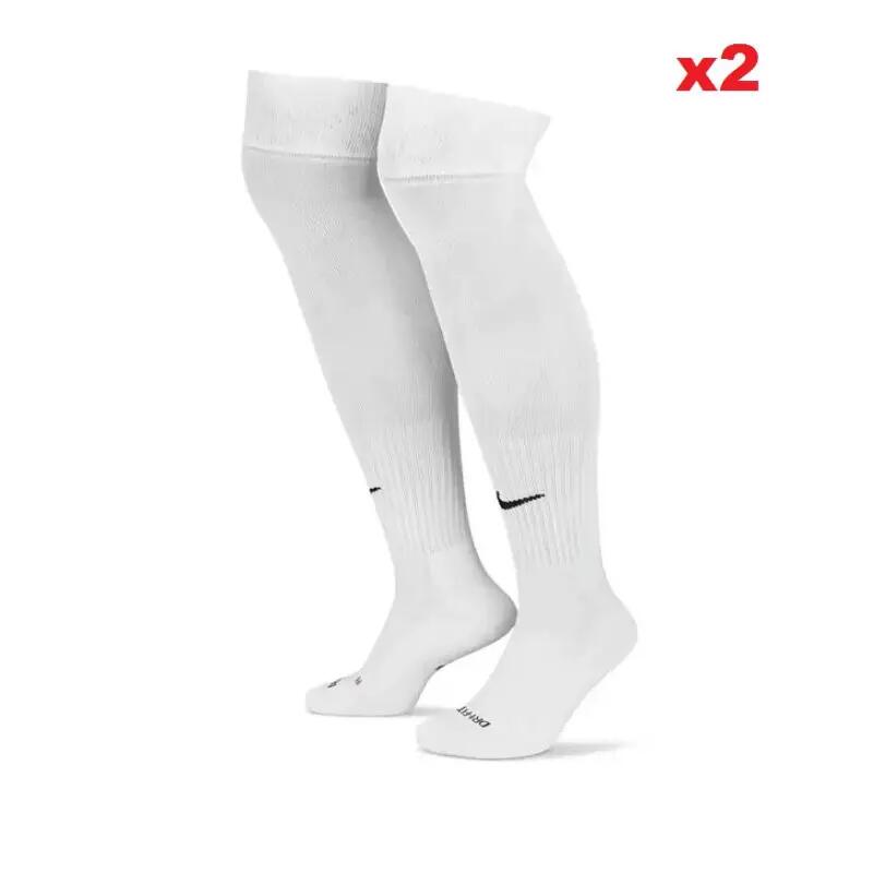 Chaussettes montantes Nike Over the Calf Blanc 1/2