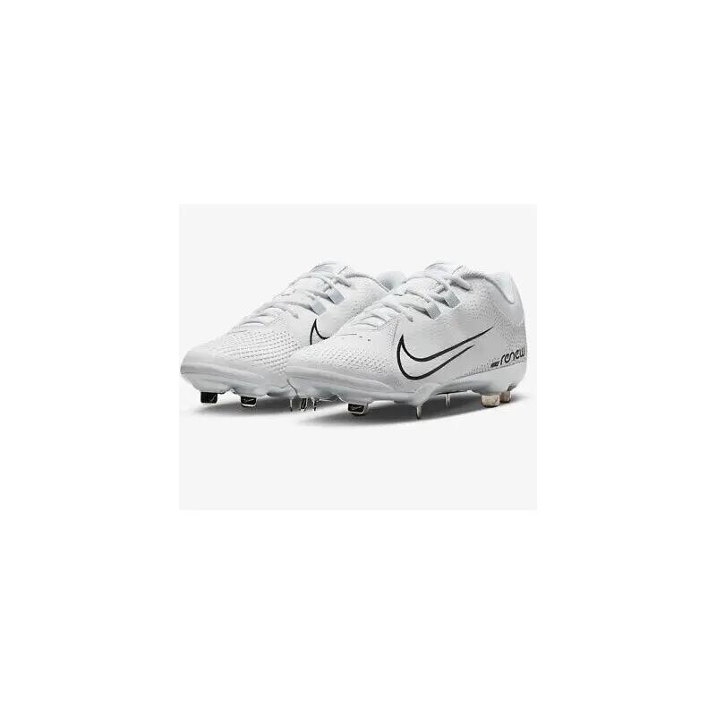 Crampons de Baseball métal Nike Hyperdiamond 4 Pro low Blanc 2/3