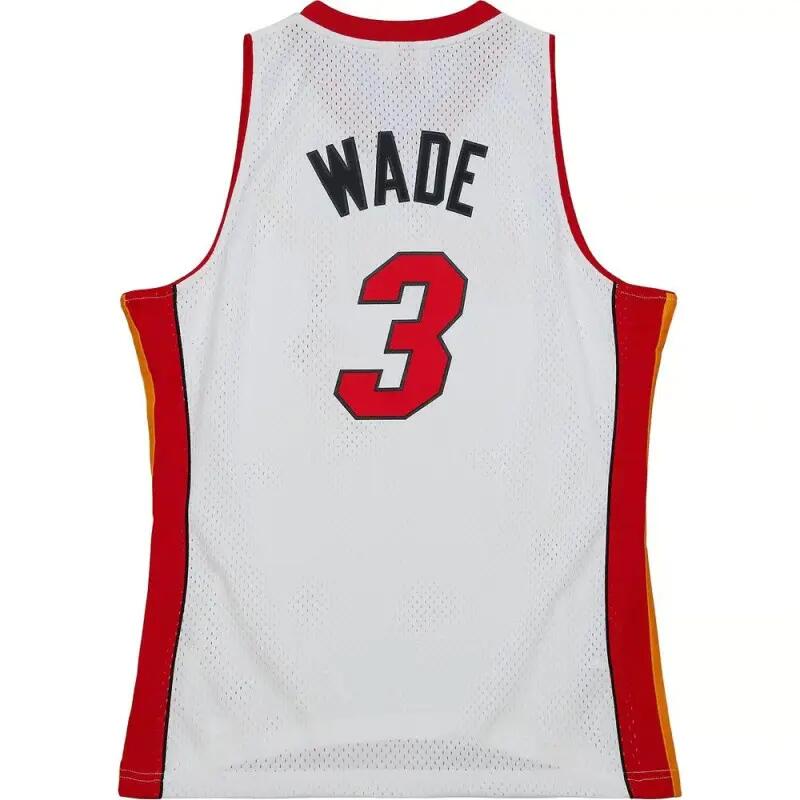 Maillot NBA Dwyane Wade Miami Heat 2005-06 Mitchell & ness Hardwood Classic swin 2/3