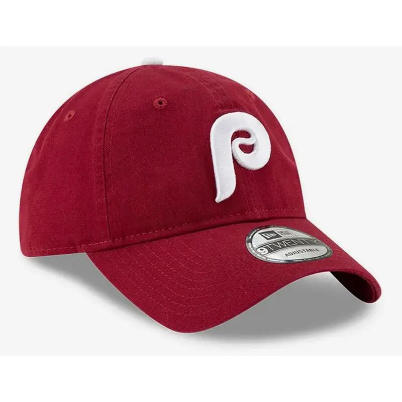 Casquette MLB Philadephia Phillies New Era Core Classic 9TWENTY Rouge 2/5