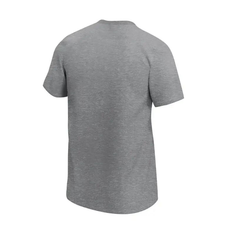 T-shirt NFL Las Vegas Raiders Fanatics Mid Essentials Crest Gris pour homme 2/2