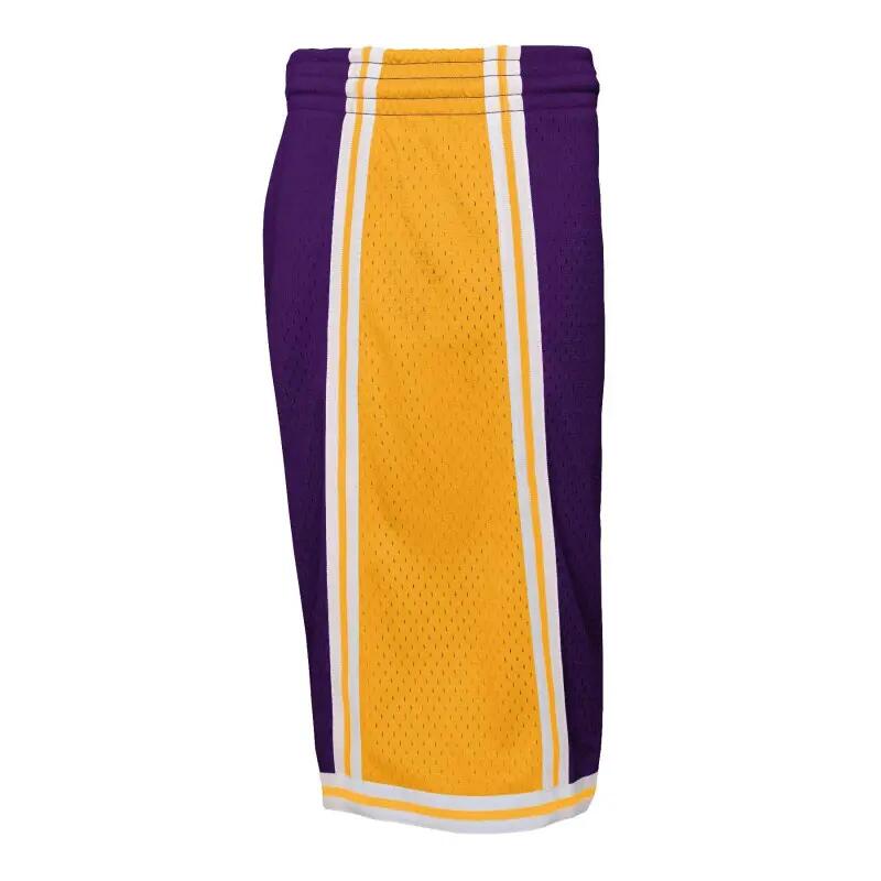Short NBA Los Angeles Lakers 1984 Mitchell & Ness Violet pour enfant 2/2