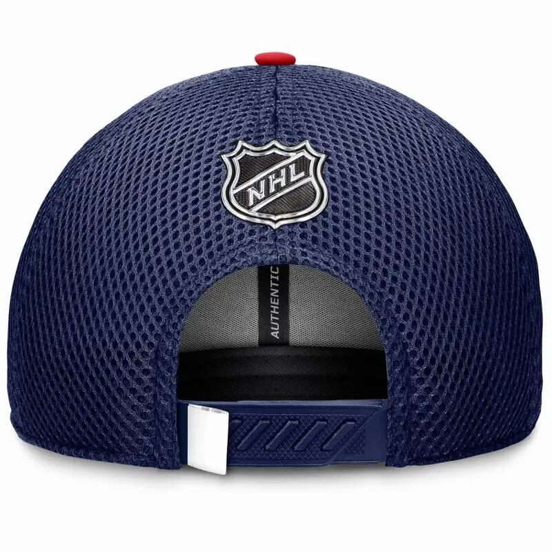 Casquette NHL Washington Capitals Fanatics Authentic Pro Draft 2024 Trucker Bleu 3/3