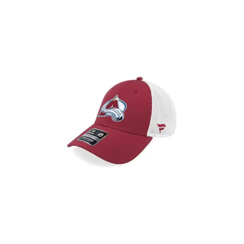 Casquette NHL Colorado Avalanche Fanatics Authentic Pro Rink Trucker Rouge 1/3