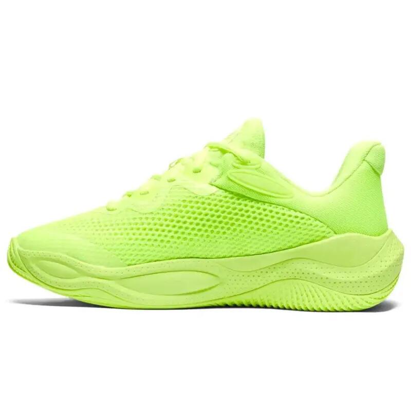 Chaussure de Basketball Under Armour Curry Splash 24 Vert 3/5