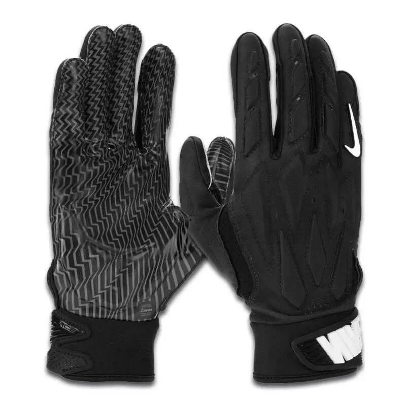 Gants de Football Américain Nike D-Tack 7.0 Noir 1/1