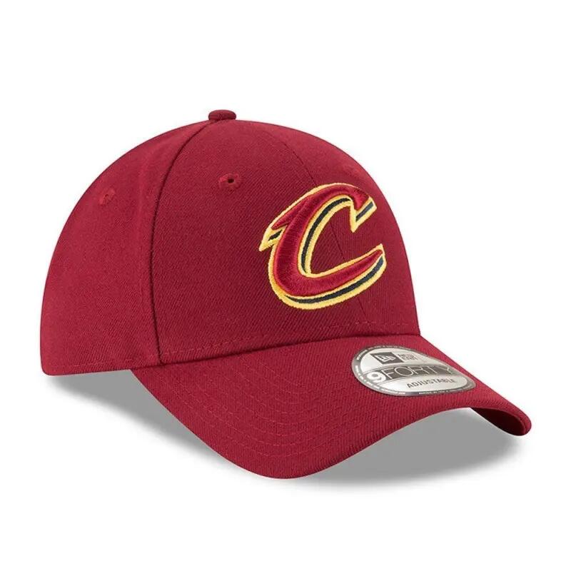 Casquette NBA Cleveland Cavaliers New Era The League Adjustable 9FORTY rouge 3/5