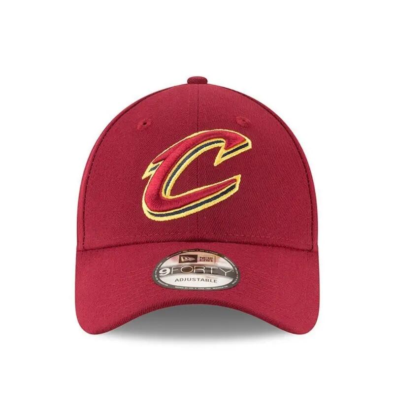 Casquette NBA Cleveland Cavaliers New Era The League Adjustable 9FORTY rouge 2/5