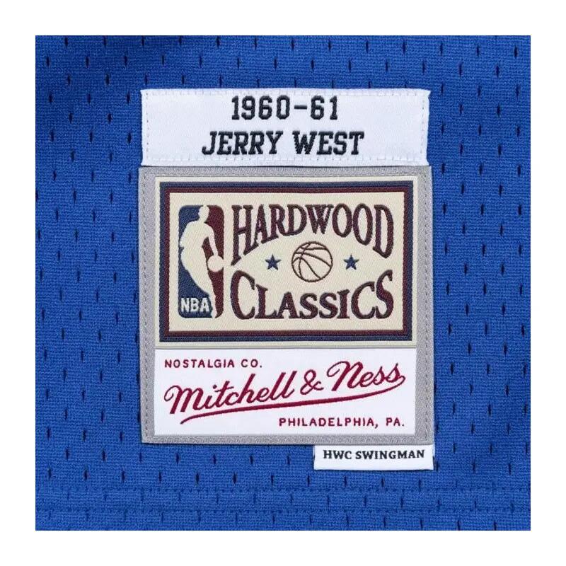 Maillot NBA Jerry West Los Angeles Lakers 1960-61 Hardwood Classics Mitchell & n 3/3