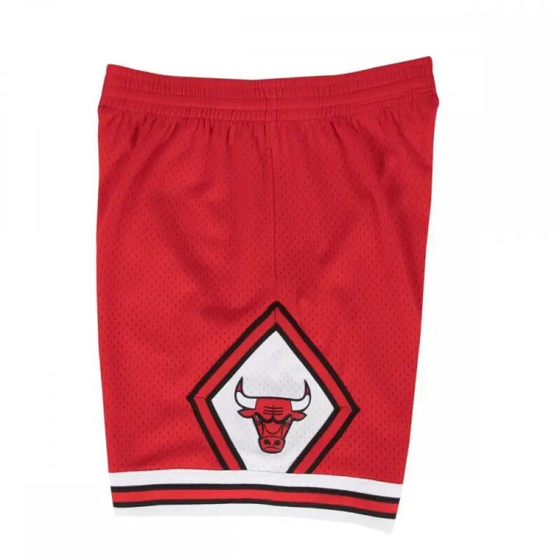 Short NBA Chicago Bulls 1997-98 Mitchell & Ness Swingman Rouge 2/5