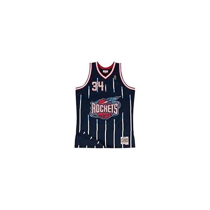 Maillot NBA Hakeem Olajuwon Houston Rockets 1996-97 Mitchell & ness Hardwood Cla