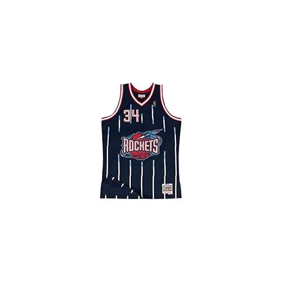 Maillot NBA Hakeem Olajuwon Houston Rockets 1996-97 Mitchell & ness Hardwood Cla