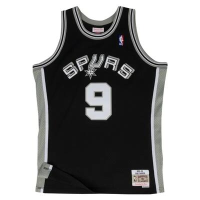 Maillot nba tony parker san antonio spurs 2001-02 mitchell & ness hardwood class