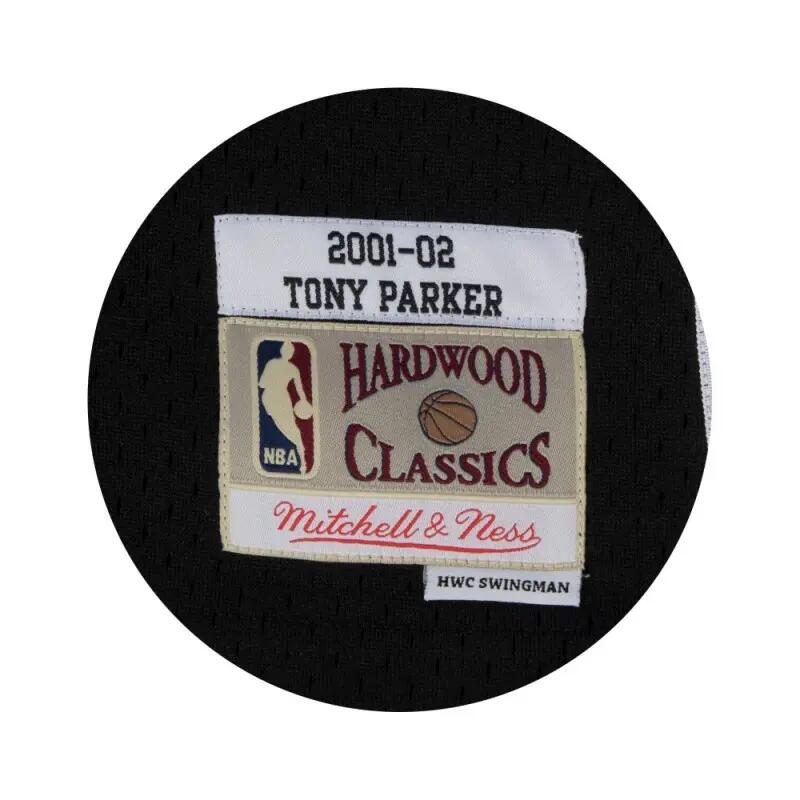 Maillot NBA Tony Parker San Antonio SPURS 2001-02 Mitchell & ness Hardwood Class 3/3