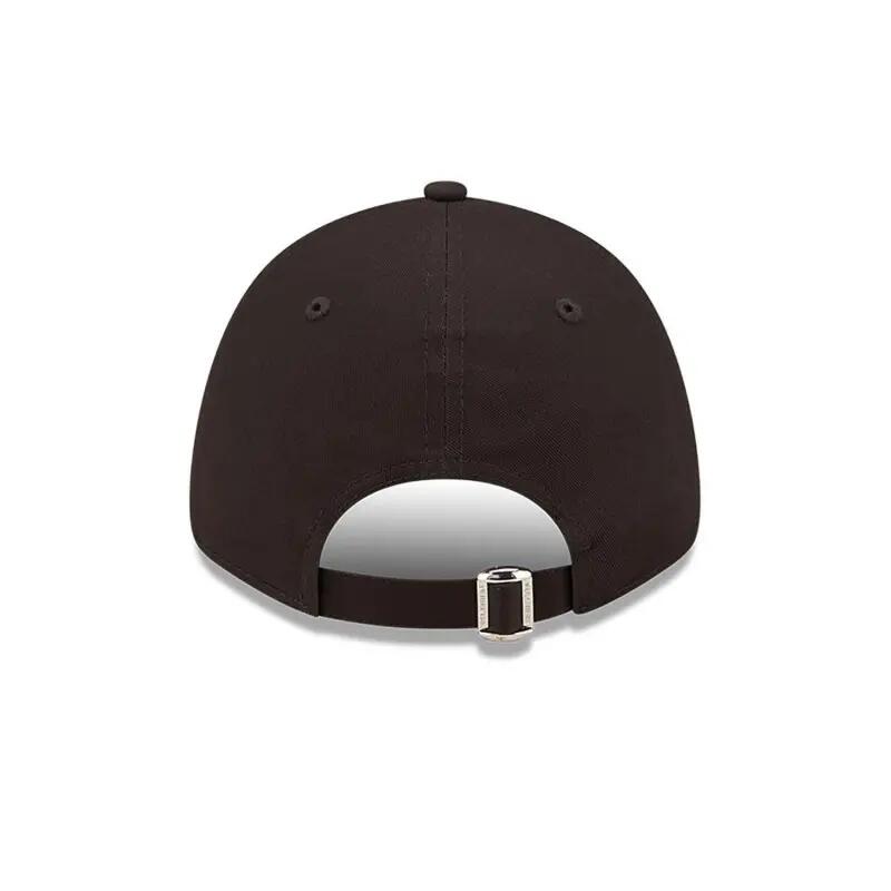 Casquette MLB Los Angeles Dodgers New Era League Essential 9Forty noir orange po 2/3
