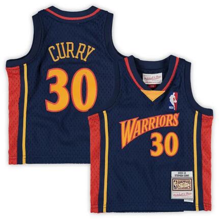 Maillot NBA Stephen Curry Golden State Warriors 2010 Mitchell & ness Hardwood Cl