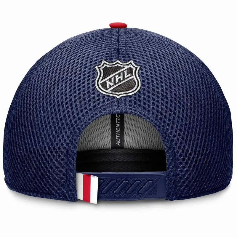 Casquette NHL New York Rangers Fanatics Authentic Pro Draft 2024 Trucker Bleu ma 3/3