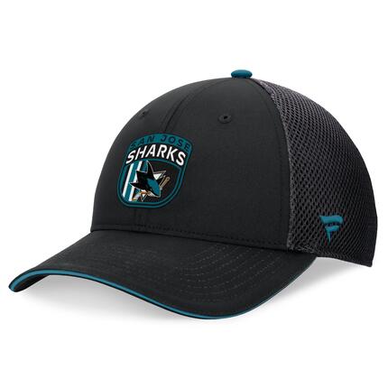 Casquette NHL San Jose Sharks Fanatics Authentic Pro Draft 2024 Trucker Noir