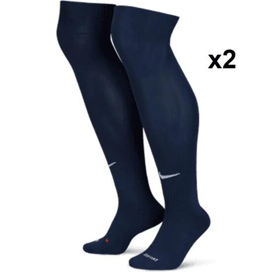 Chaussettes montantes Nike Over the Calf Bleu marine
