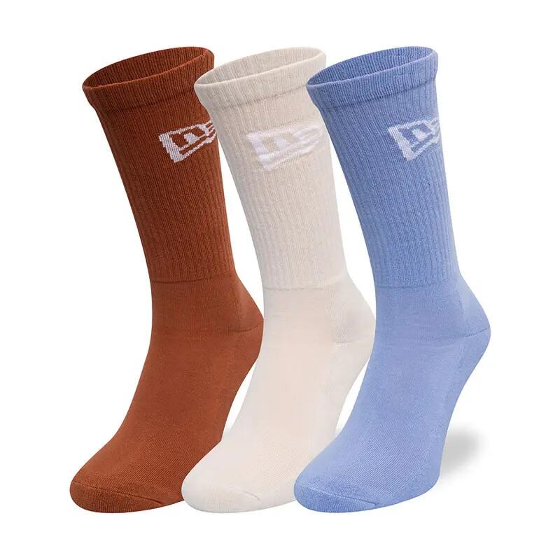 Chaussettes New era Flag Crew Multicolor 3 paires 1/1