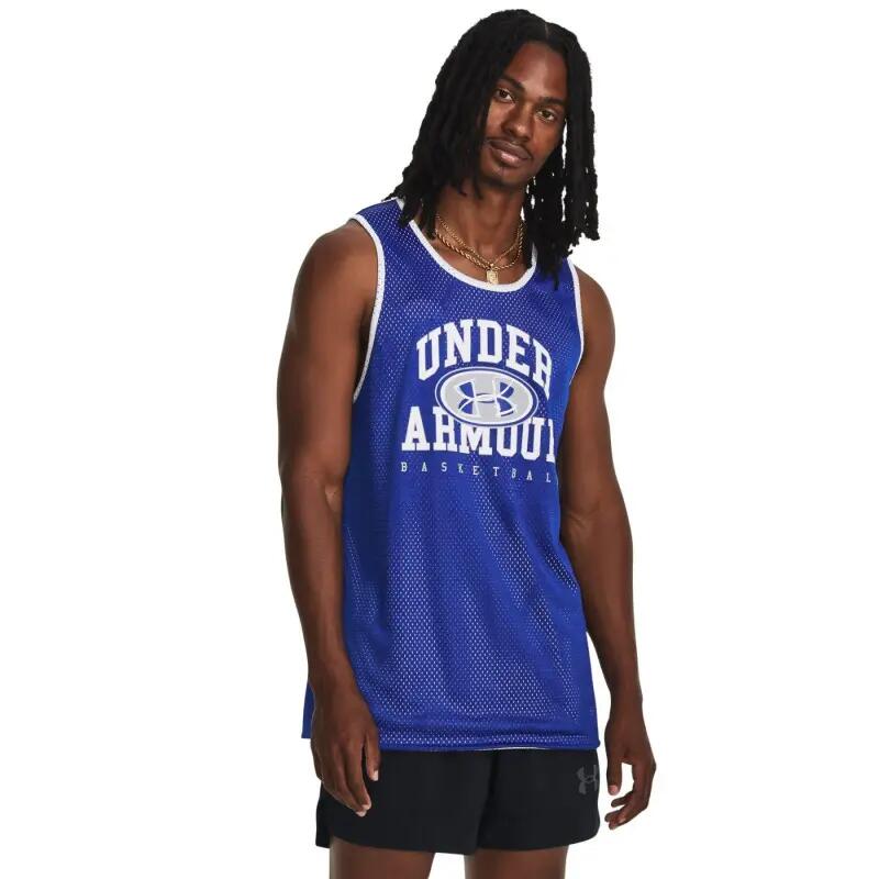 Débardeur Under Armour Baseline Reversible Bleu pour homme 3/5
