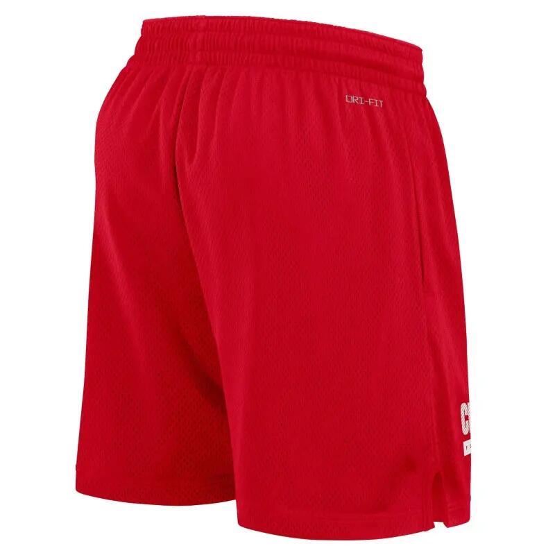 Short NFL Kansas City Chiefs Nike Sideline Mesh 2024 Rouge 2/2