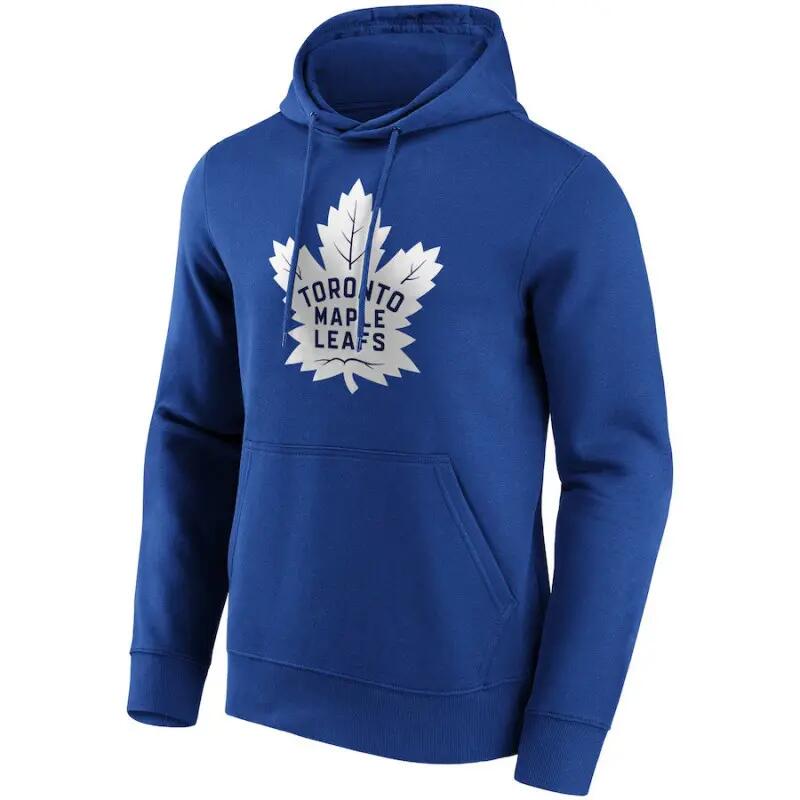 Sweat à capuche NHL Toronto Maple Leafs Fanatics Primary Logo Bleu 1/2
