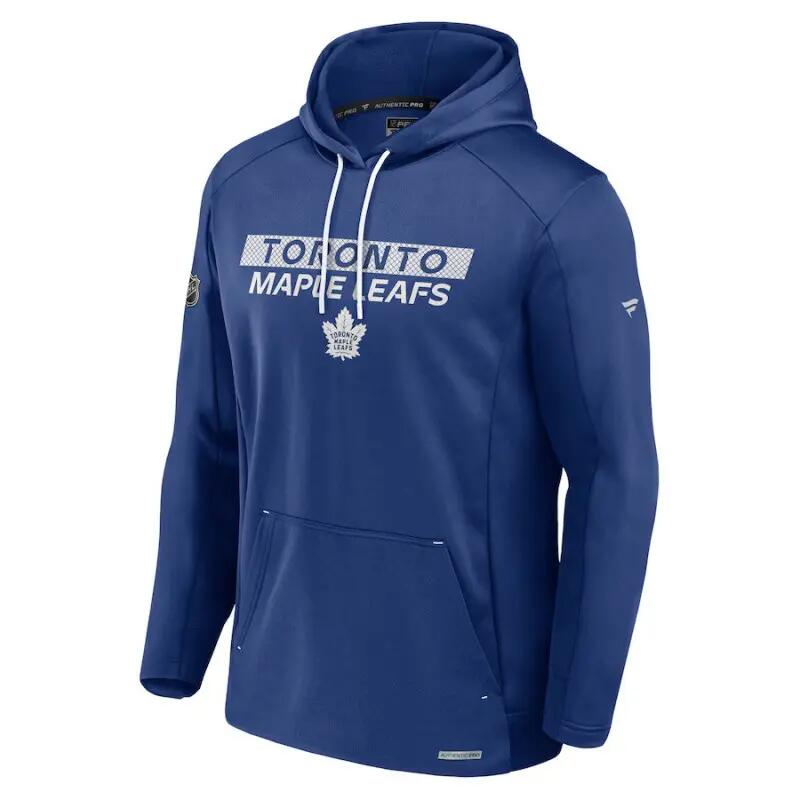 Sweat à capuche NHL Toronto Maple Leafs Fanatics Authentic Pro Rink 1/3