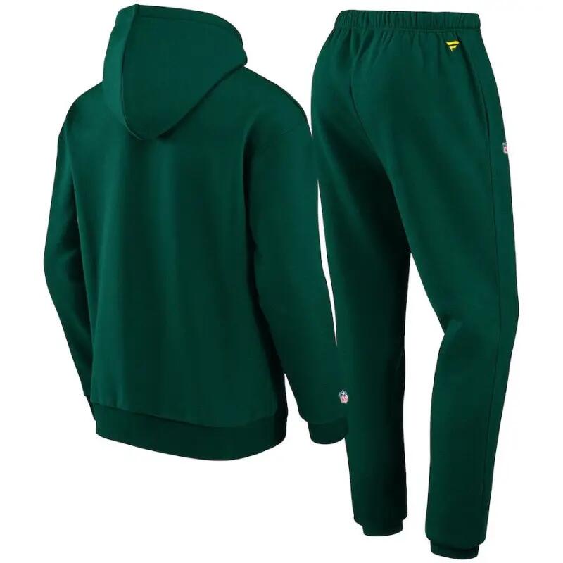 Ensemble Survêtement NFL Greenbay Packers Fanatics Tracksuit Vert 2/5