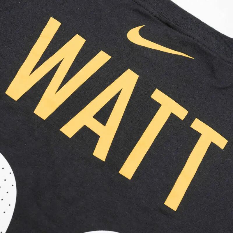T-shirt NFL T.J. Watt Pittsburgh Steelers Nike player Noir 5/5