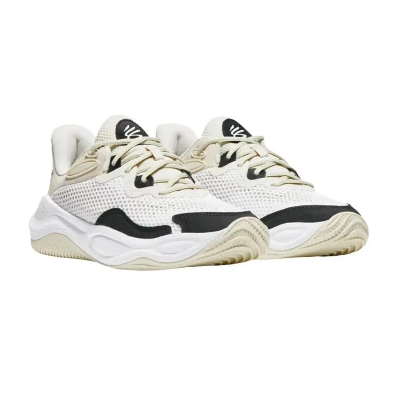 Chaussure de Basketball Under Armour Curry Splash 24 Creme 2/5