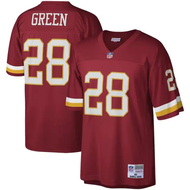 Maillot NFL Darrell Green Washington Football Team 1991 Mitchell & Ness Legacy R 3/3