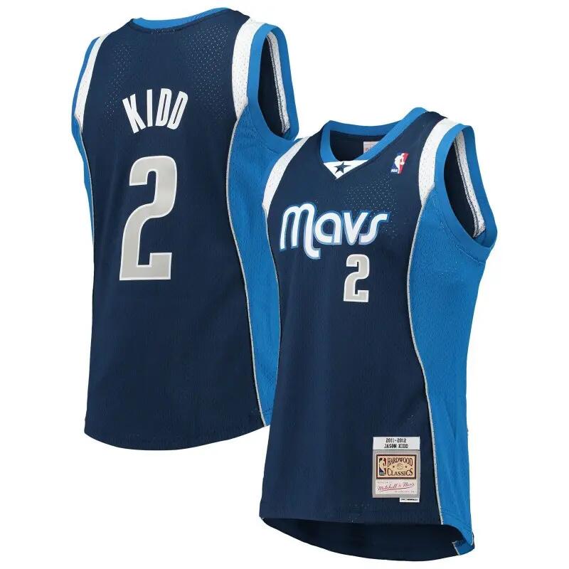 Maillot NBA Jason Kidd Dallas Mavericks 2011-12 Mitchell & ness Hardwood Classic 3/3