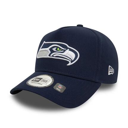 Casquette NFL Seattle Seahawks New Era Eframe 9FORTY bleu marine