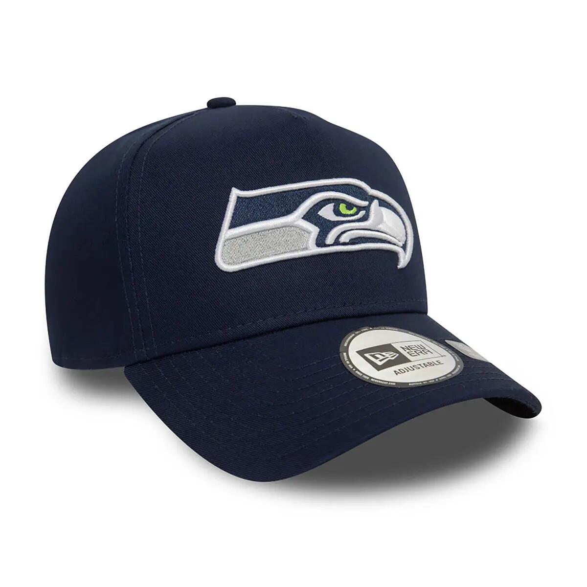 Casquette NFL Seattle Seahawks New Era Eframe 9FORTY bleu marine 3/5