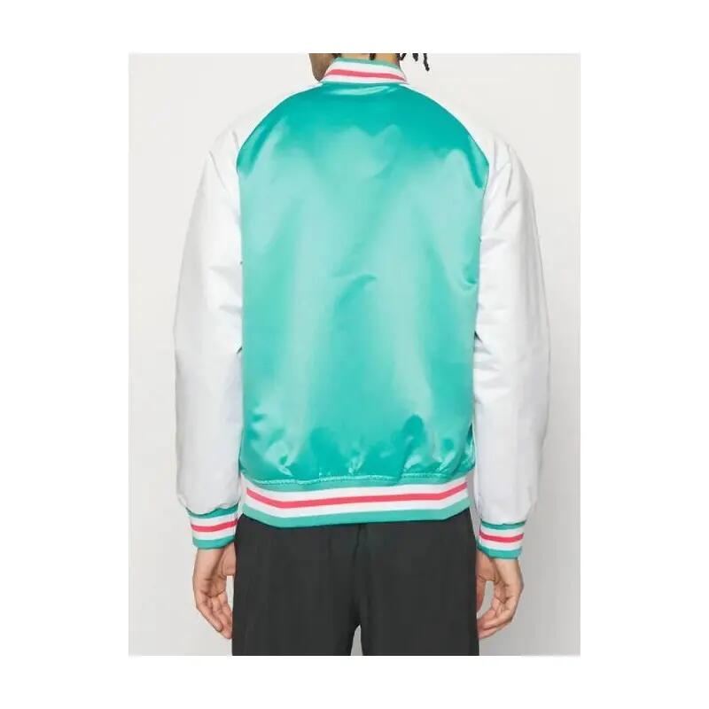 Blouson NBA San Antonio Spurs Mitchell & Ness Primetime Lightweight Satin 2/2