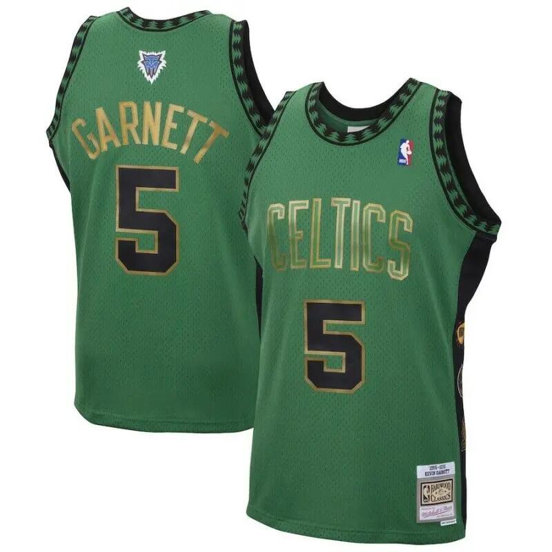 Maillot NBA Kevin Garnett Boston Celtics 1995-2016 Mitchell & ness Hardwood Clas 4/4