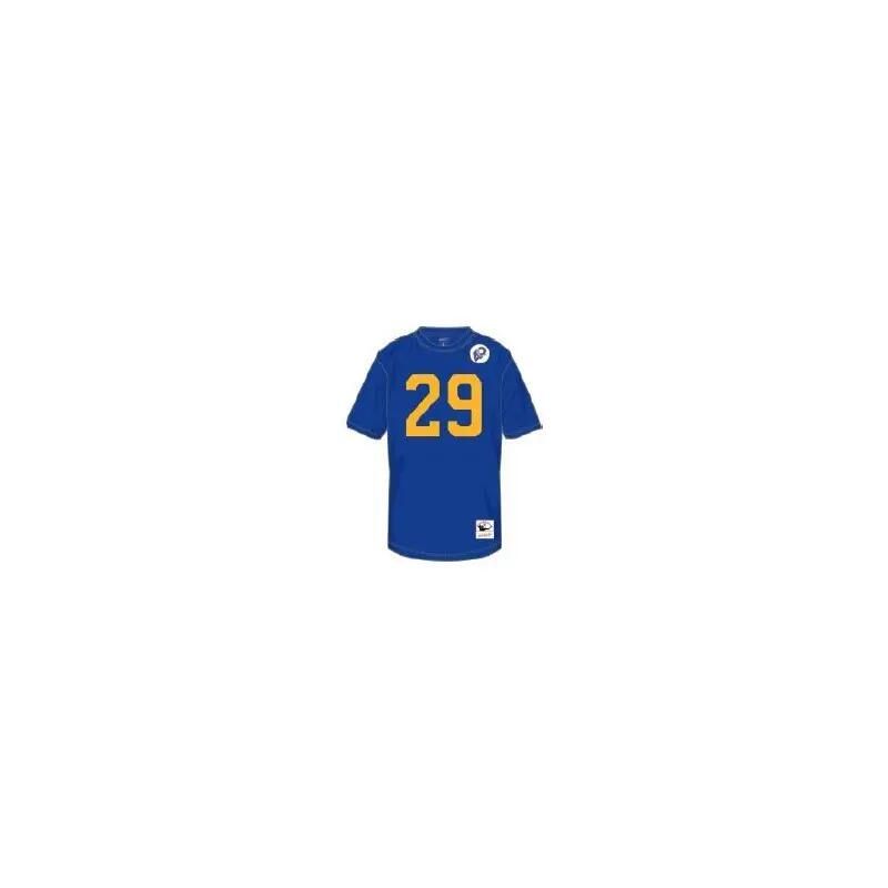 T-shirt NFL Eric Dickerson Los Angeles Rams Mitchell & Ness player Bleu 2/2