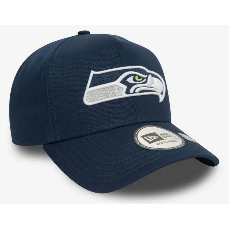 Casquette NFL Seattle Seahawks New Era Eframe 9FORTY bleu marine 2/5