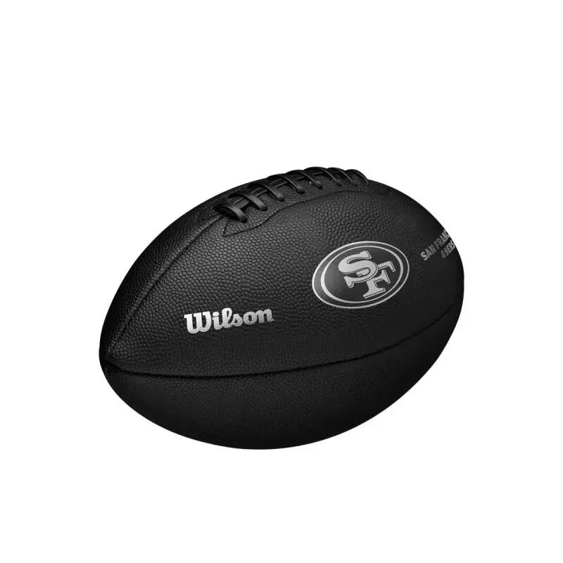 Ballon de Football Américain NFL San Francisco 49ers Wilson Metallic 5/7