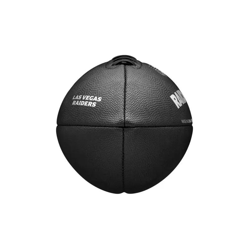 Ballon de Football Américain NFL Las Vegas Raiders Wilson Metallic 5/7