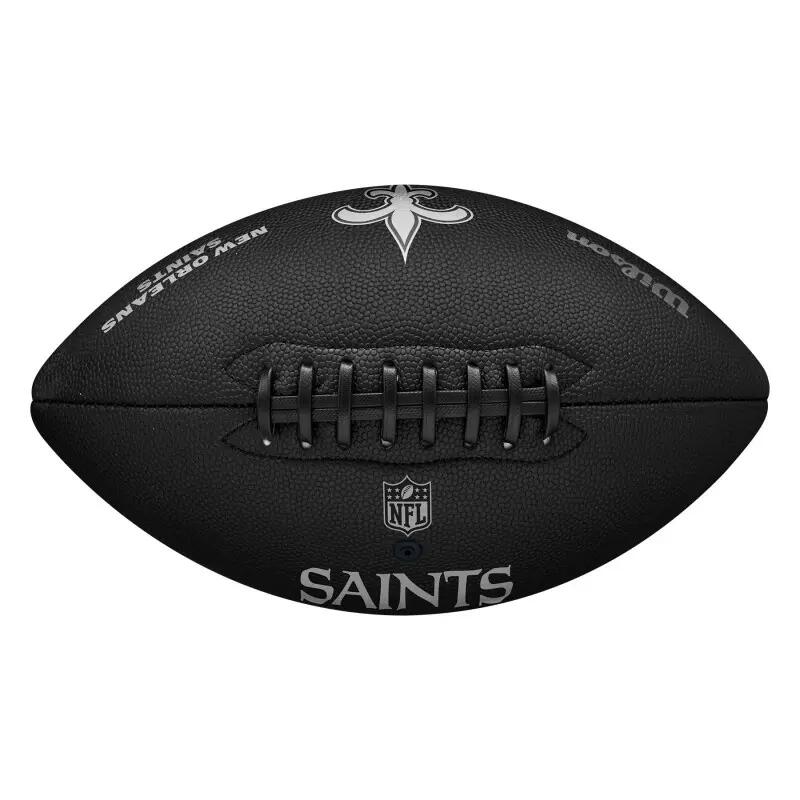 Ballon de Football Américain NFL New Orleans Saints Wilson Metallic 4/7
